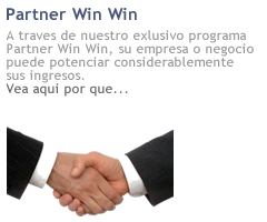 A traves de nuestro exlusivo programa Partner Win Win, su empresa o negocio puede potenciar considerablemente sus ingresos. vea aqui por que...